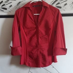 Zac&Rachel Red button up